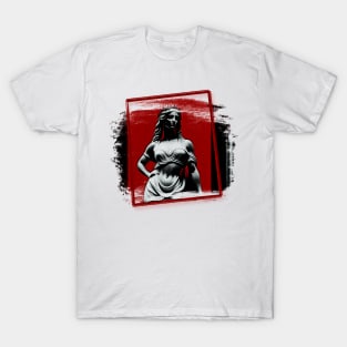 Greek Stone Lady T-Shirt